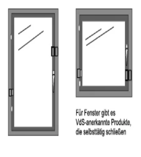 Bereiche an Fenster und Fenstertür, an denen ein Aufhebelschutz nötig ist